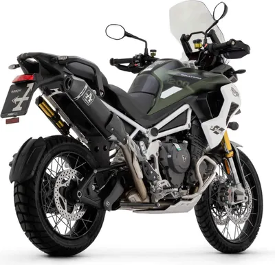 Zdjęcie produktu dla ARROW VELOCE DARK Slip-On dla Triumph Tiger 1200 2022-