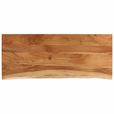 Produktbild von vidaXL Tischplatte 100x40x2,5cm Rechteckig Massivholz Akazie Baumkante