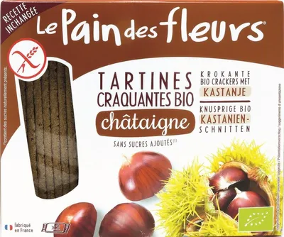 Pieczywo chrupkie kasztanowe BEZGL. BIO 150 g