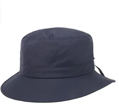 Mayser Freizeithut Arielle mit Zugband und UV-Schutz 60 in blau