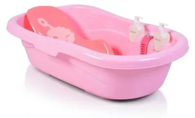 Obrázok produktu pre Moni Baby protišmyková vanička Santorini - ružová