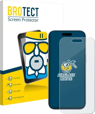 Produktbild von BROTECT Entspiegelungs Schutzglas für Apple iPhone Air Schutzfolie Panzer Folie Glas Display Schutz matt