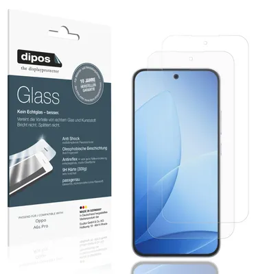 Immagine prodotto di 2x Pellicola Protettiva per Oppo A6s Pro Protezione opaco Vetro Flessibile 9H dipos