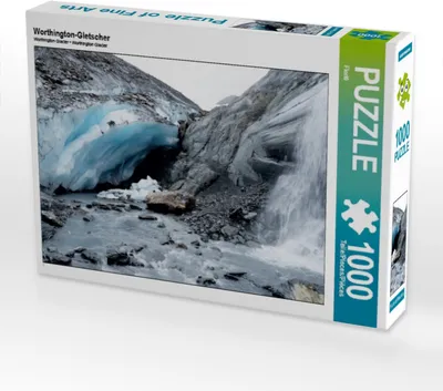 Produktbild von Calvendo Worthington-Gletscher 1000 Teile Puzzle quer 640x480mm, CALVENDO; 7428358