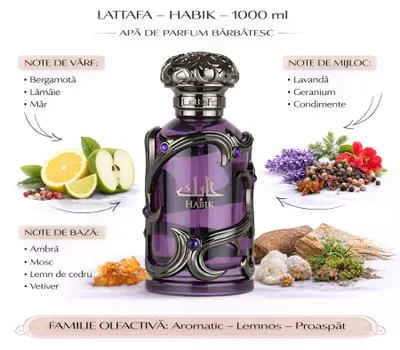 Produktbild von Lattafa Habik for Men Eau de Parfum für Herren 100 ml