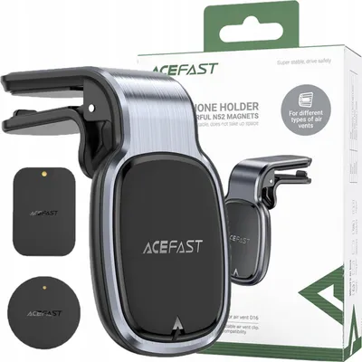 Obrázek produktu pro ACEFAST D16, Mobilní telefon/smartphone, Pasivní držák, Auto, Černá