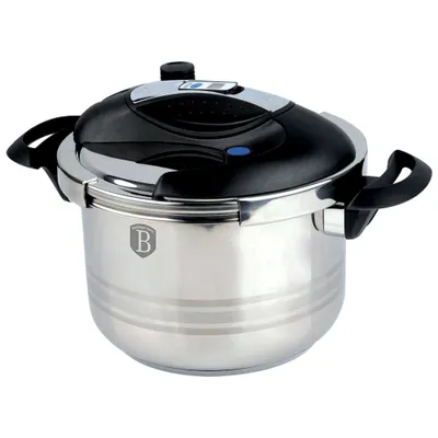 Produktbild von Berlinger Haus Turbo-Schnellkochtopf mit Zeitschaltuhr, 6L, Eternal Collection