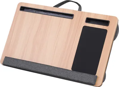 Produktbild von Laptop-Ständer & -halterungen, Laptoptisch, Laptopkissen mit Card Slot Design, Tragbare Laptop-Ständer, Notebook Knietablett, mit Mauspad, mit Griff