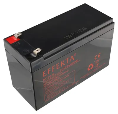 Productafbeelding van Effekta Blei Vlies Accu BT12-9,5 - BFR/BT12-9,5, 12.0V, 9.5Ah