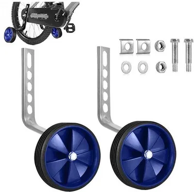 Obrázek produktu pro Stabilizátory pro jízdní kola, sada 2 kusů, tréninková kolečka pro stabilizátory jízdních kol, pro kola o velikosti 12, 14, 16, 18, 20 palců