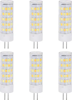 Obrázok produktu pre 6 ks žiaroviek G4, 3 farby svetla, 220 V, malé stropné a nástenné žiarovky pre domácnosť a kanceláriu