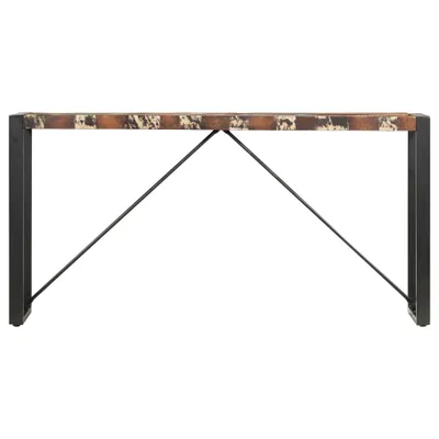 Image de vidaXL Table console 150 x 35 x 76 cm Bois massif recyclé