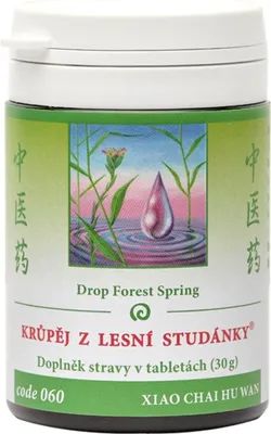 Obrázek produktu pro 060 Krůpěj z lesní studánky (XIAO CHAI HU WAN), 100 tbl
