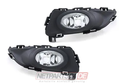Image de Johns, Phares antibrouillard Lampe antibrouillard adaptable sur Mazda 3 BK14 2003-2006 Jeu H11 Li. Re. BP4K51690B BP4K51690C BP4K51690 BP4K51690A BP4K51690D BP4K5168