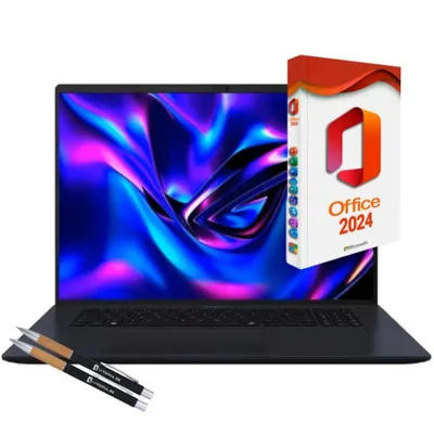 Produktbild von ASUS Vivobook 18 AI-7 445, 16GB DDR5-RAM, 2000GB SSD, (18"), beleuchtete Tastatur, USB-C-DP, Windows 11 Pro + MS Office 2024 Pro (Vollversion)