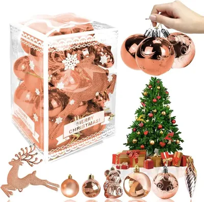 Immagine prodotto di Decorazioni per l'albero di Natale, 30 pezzi, decorazioni per l'albero di Natale con palline