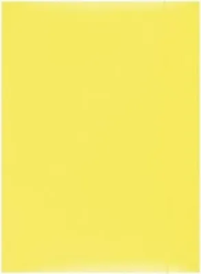 Image de Chemises à élastique A4 en carton - jaune