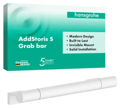 Immagine prodotto di hansgrohe AddStoris S barre de maintien, 41764700, 41764700