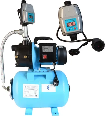 Zdjęcie produktu dla Zestaw Hydroforowy 24L ze Sterownikiem Elektronicznym do Pompy CSK 55D Hydrofor Pompa do Wody HANDY 3000
