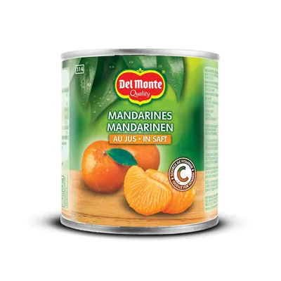 Zdjęcie produktu dla Del Monte Pomarańcze i mandarynki w soku o owocowym, słodkim aromacie 314 g