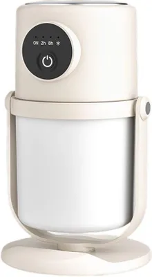 Obrázok produktu pre Stolný zvlhčovač vzduchu do spálne – 280 ml USB zvlhčovač vzduchu s nočnou lampou – tichá prevádzka – automatické vypnutie – časovač