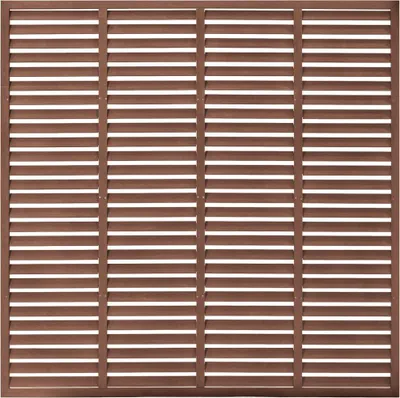 Obrázok produktu pre vidaXL Lamelový plot WPC 180x180 cm hnedý
