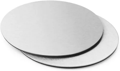 Productafbeelding van Aluminium Ronde Plaat - Metaal Schijven - Modelbouw Ambachten - Corrosiebestendig Materiaal - Diameter 120 mm - Aluminium