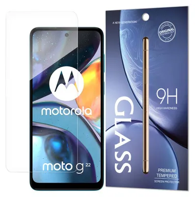 Obrázek produktu pro Tvrzené sklo 9H Motorola Moto G22 (balení - obálka)