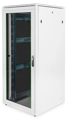 Produktbild von 483-mm-Netzwerkschrank, 36HE (grau, 36 Höheneinheiten)