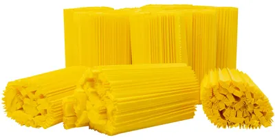 Produktbild von Plissee-Manschetten, Farbe:gelb, Größe:105 mm
