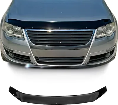Zdjęcie produktu dla Deflektor maski silnika, ochrona przed odłamkami kamieni dla VW Passat B6 2005-2010, czarny