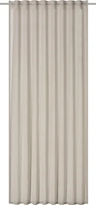 Produktbild von Elbersdrucke Vorhang mit verdeckten Schlaufen Air 09 beige-creme halbtransparent 255x140cm 201821 Wohnzimmmer Schlafzimmer Flur Küche
