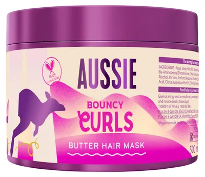 Productafbeelding van AUSSIE BOUNCY CURLS Boter-haarmasker, 500 ml