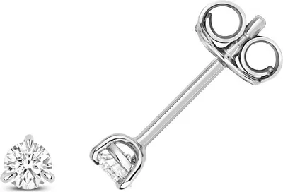 Produktbild von Funkelndes Feuer 18 Karat (750) Weißgold Damen - Diamant Paar Ohrstecker Brillant-Schliff 0.20 Karat H - SI2; TRS3464018KW
