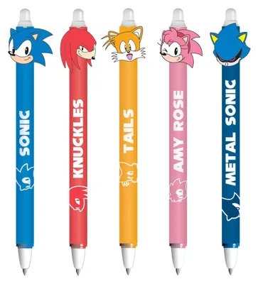 Image de Sonic the Hedgehog Uitwisbare Gelpen