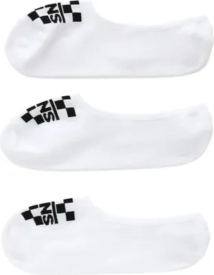 Produktbild von Vans Classic Canoodle B Unsichtbare Socken 3 Paare Weiß EU 42 1/2-47 Herren Weiß EU 42 1/2-47