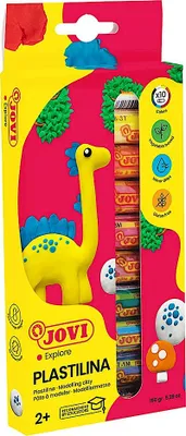 Zdjęcie produktu dla Jovi Plastilina Glina do modelowania dla dzieci 10 x 15 g