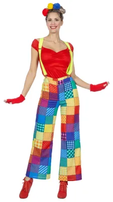 Produktbild von Patchwork Clownshose für Damen Größe: 40