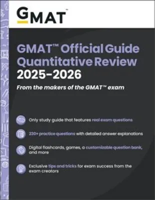 Obrázok produktu pre GMAT Official Guide Quantitative Review 2025-2026