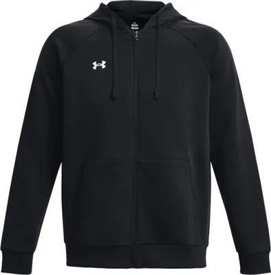 Produktbild von Under Armour Ua Rival Fleece Fz Hoodie Black Black Xl