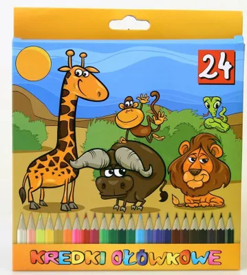 Zdjęcie produktu dla Nd39_356738 Kredki Olo 24Kol/180 28280 Pud