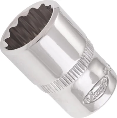 Produktbild von Vigor V7514-12, Buchse, 1/4", Metrisch, 1 Kopf/Köpfe, 12 mm, 25 mm