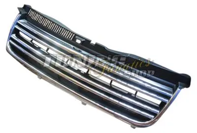 Produktbild von W8 Rline R Look Kühlergrill Front Grill Chrom passend für VW Passat 3B 3BG B5