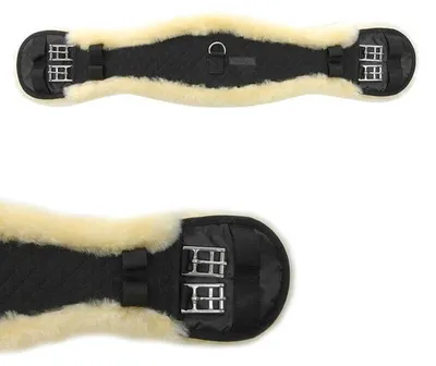 Produktbild von Kavalkade Sattelgurt Lammfell Comfort Kurzgurt 65 cm