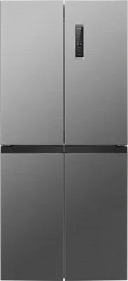 Produktbild von Bomann French Door Kühlschrank No Frost | Kühlschrank mit Gefrierfach 362L | Side by Side Kühlschrank mit MultiAirflow-System | KG 7358 inox