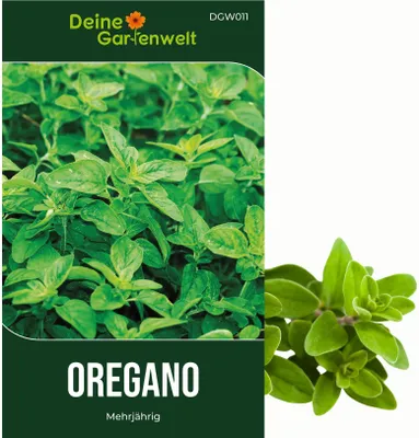 Produktbild von Oregano Mehrjährig Samen - Origanum vulgare - Oreganosamen - Kräutersamen - Saatgut für 200 Pflanzen