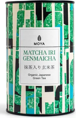 HERBATA ZIELONA MATCHA IRI GENMAICHA JAPOŃSKA BIO 60 g - MOYA MATCHA