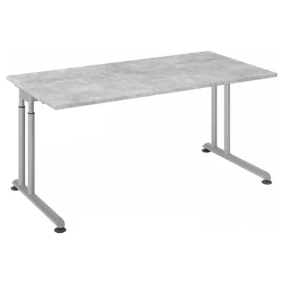 Produktbild von ZENO 16 S | 160x80 - Beton/Silber