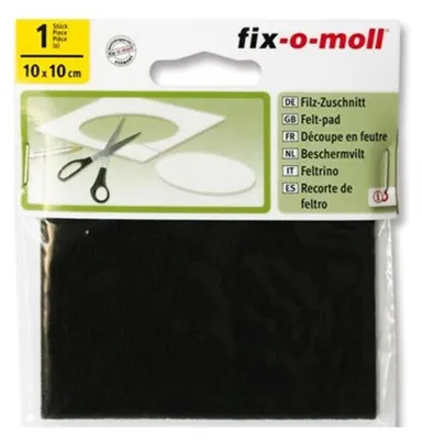Zdjęcie produktu dla Półfabrykat filcowy 100mm x 100mm brązowy fix-o-moll