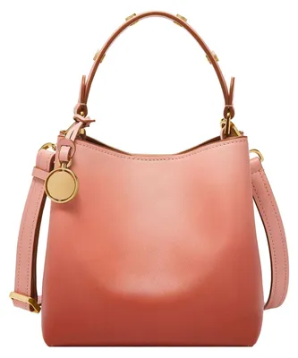 Produktbild von FOSSIL Umhängetasche Handtasche Jessie Bucket Crossbody Bag Faded Red lachsfarben